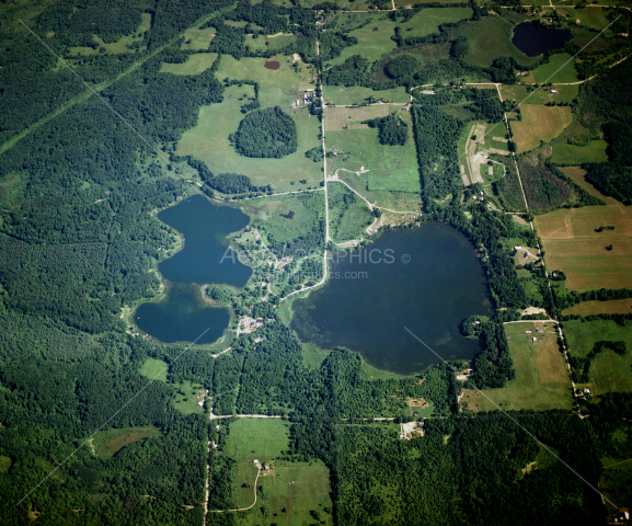 Pine Lake & Head Lake in Barry County, Michigan
